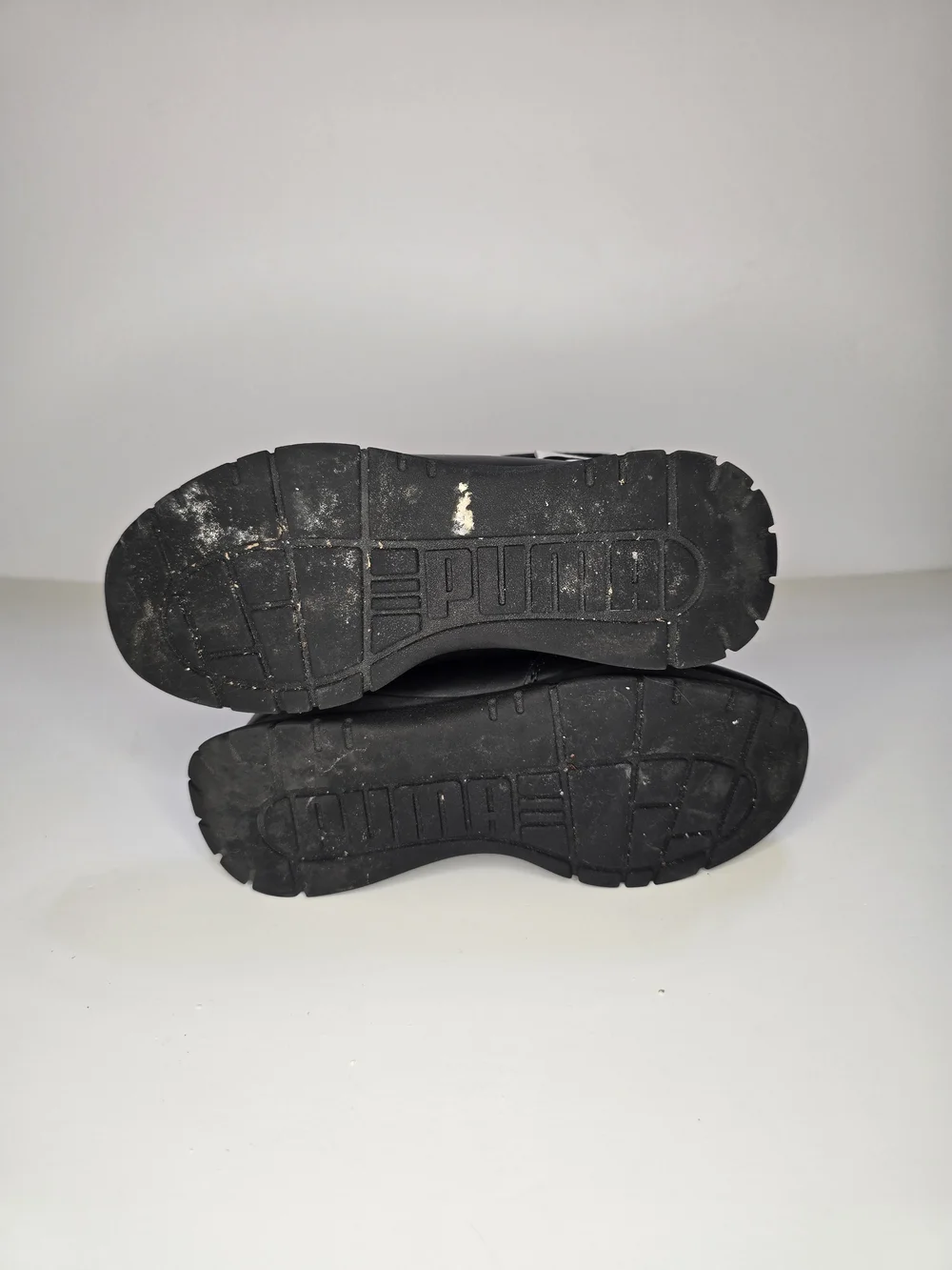 PUMA Black Quilted Winter Boots